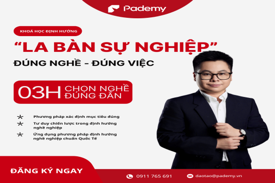 Khoá học "La Bàn Sự Nghiệp - Đúng Nghề, Đúng Việc"